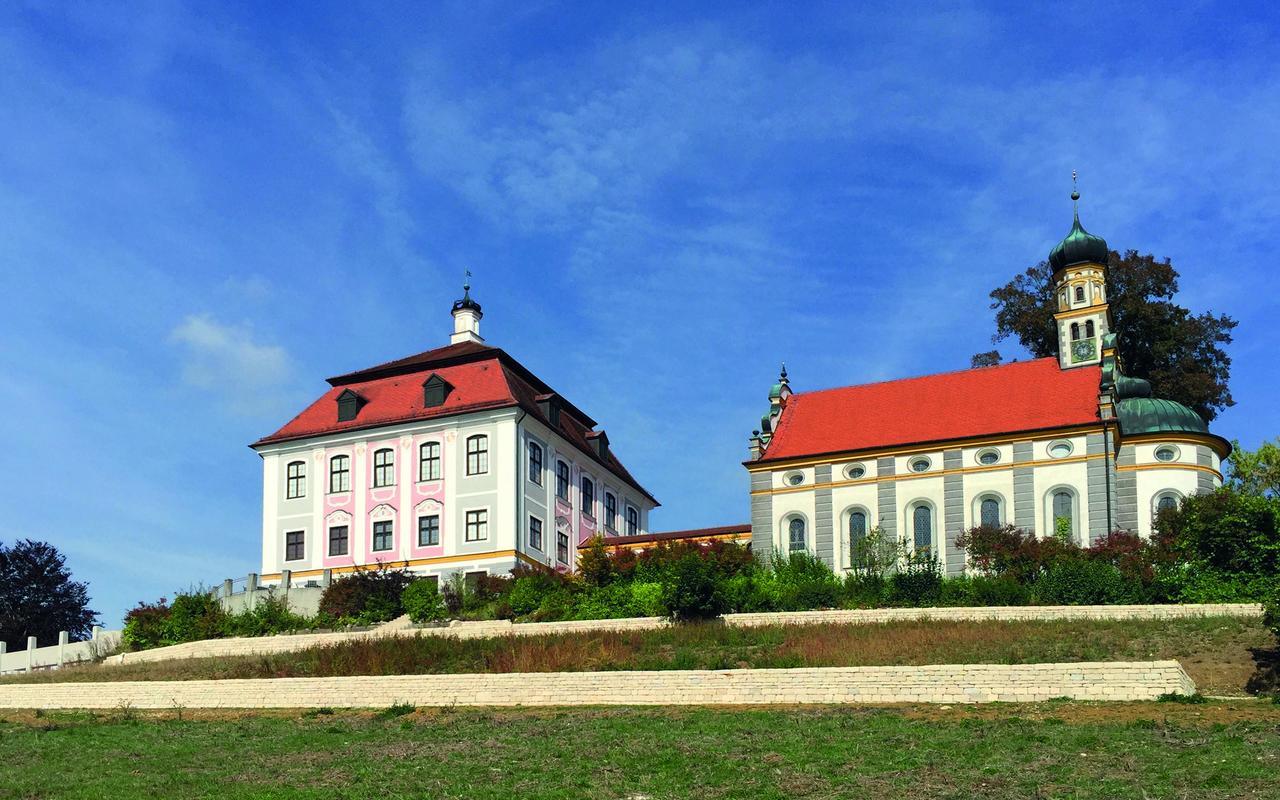 Hotel Schloss Leitheim Eksteriør bilde