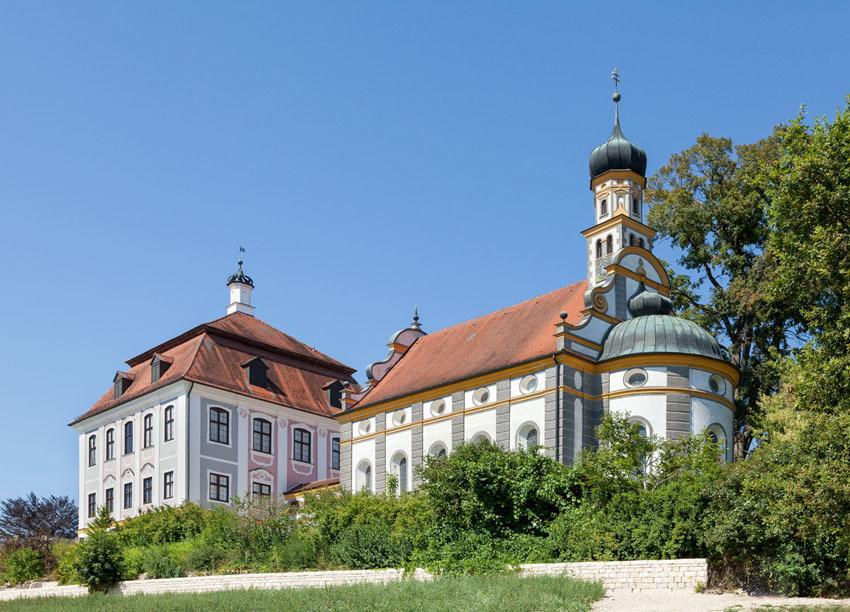 Hotel Schloss Leitheim Eksteriør bilde